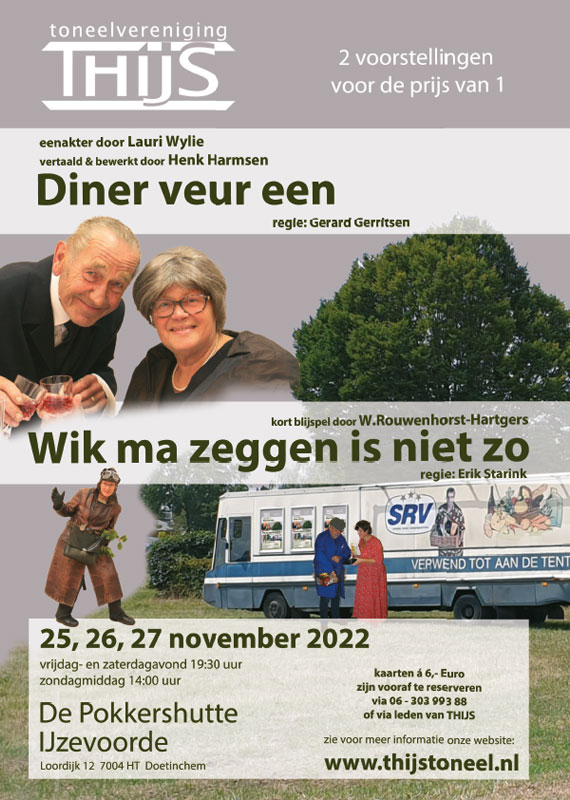 Diner veur een - Wik ma zeggen is niet zo